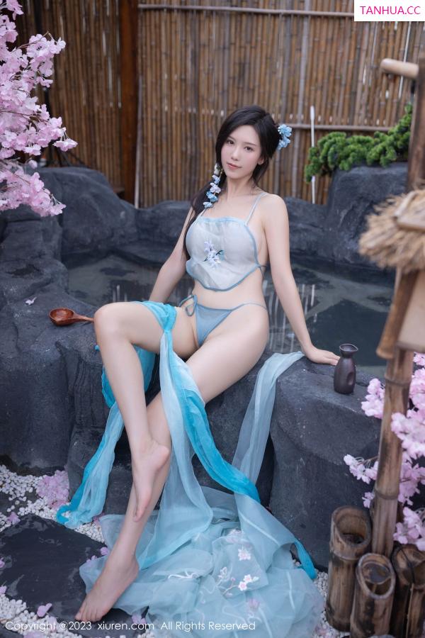 陈若依 抖娘利世 [XiuRen]高清写真图 2023.06.28 No.6991 利世 古装美腿第47张图片